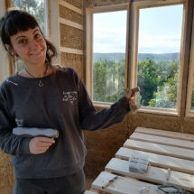 Inside the tiny house